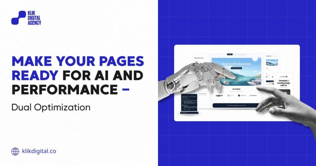Make Your Pages Ready for AI and Performance — Dual Optimization
