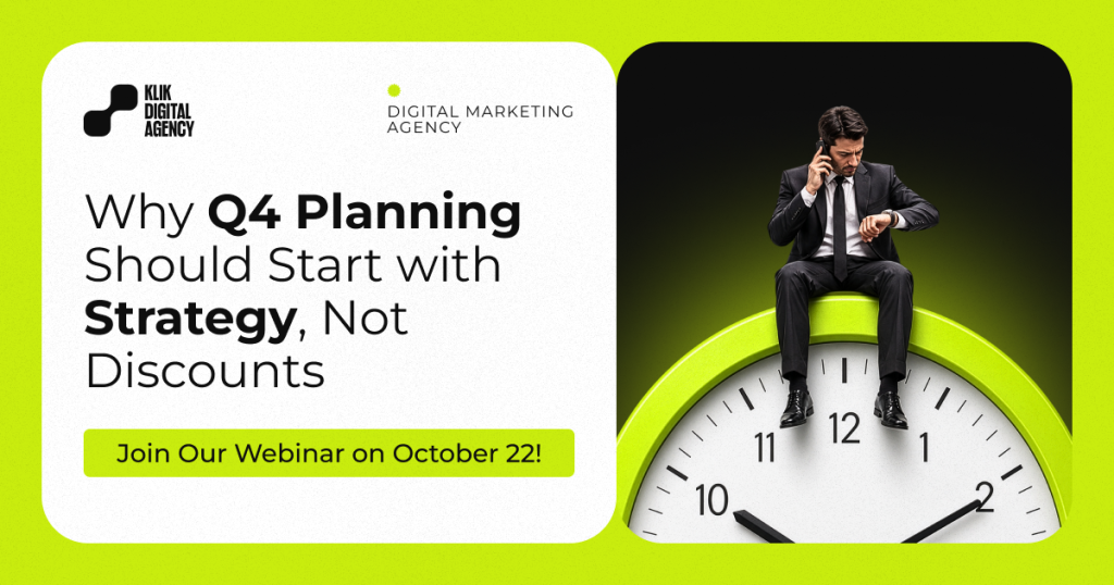 Why Q4 Planning Should Start with Strategy, Not Discounts